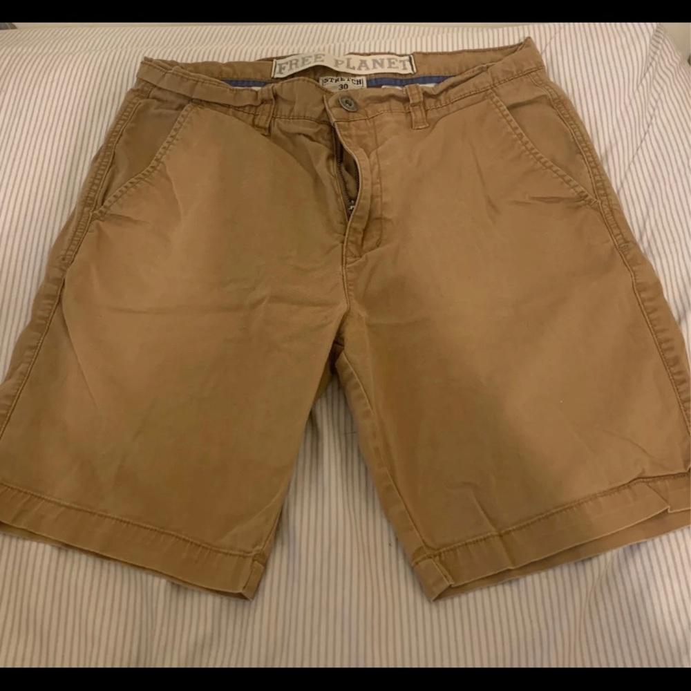 Men’s Free Planet Dark Khaki Shorts